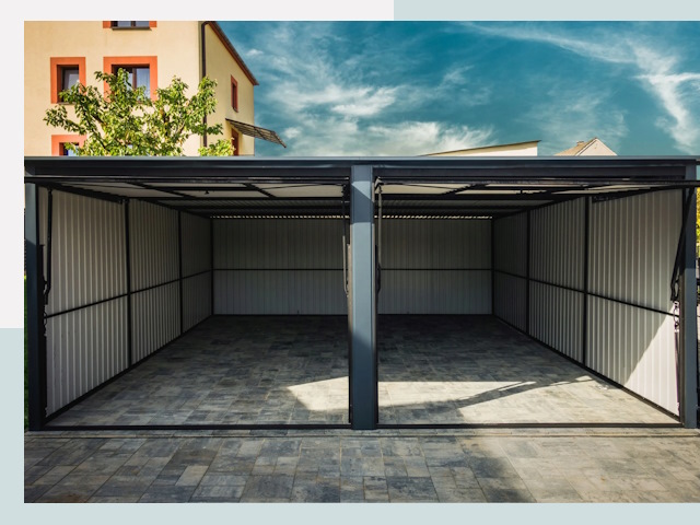 Гаражи из металлоконструкций от 614 руб. в Великий Новгород