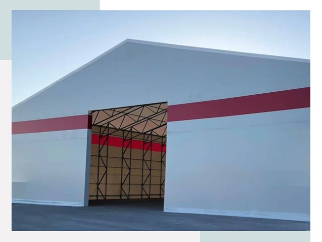 Быстровозводимые ангары в Великом Новгороде