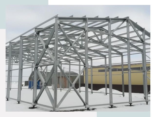 Каркасные ангары в Великом Новгороде