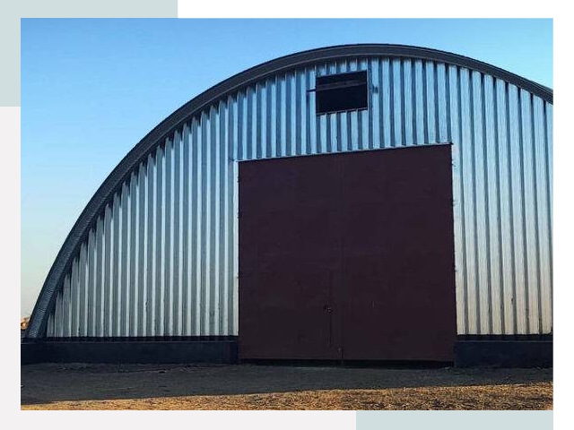Бескаркасные ангары в Великом Новгороде