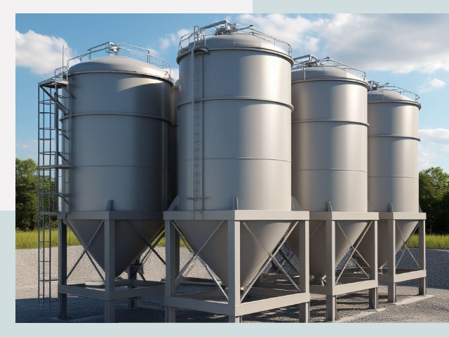 Металлические силосы от СтальСтрой-Влк по цене 614 руб.