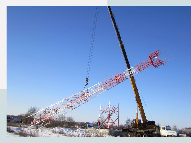 Строительство башен связи в Великом Новгороде от 614 руб.