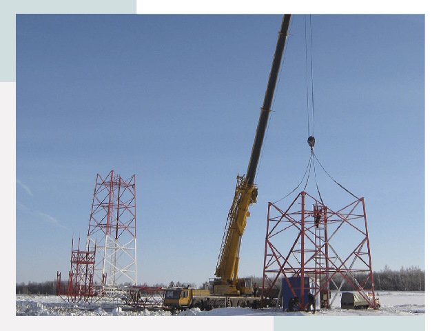 Монтаж вышек связи в Великом Новгороде