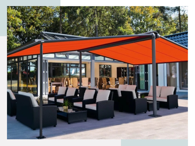 Навесы для кафе и ресторанов в Великом Новгороде