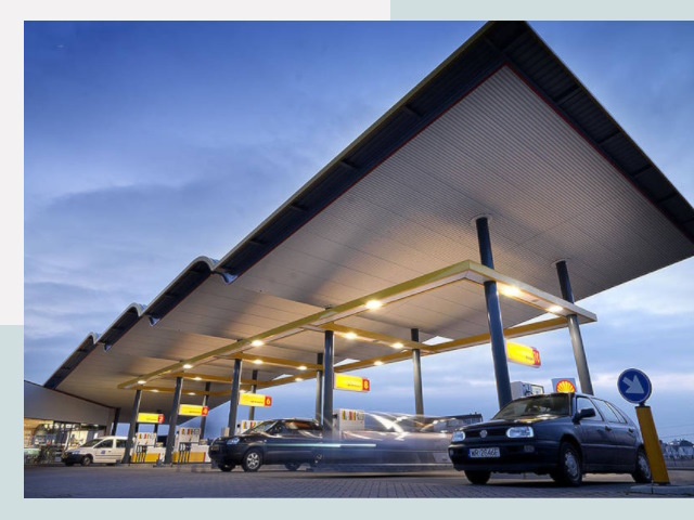 Навесы для АЗС в Великий Новгород от 614 руб. - Защита и комфорт