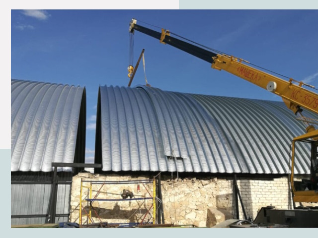 Реконструкция ангаров в Великом Новгороде от 614 руб.