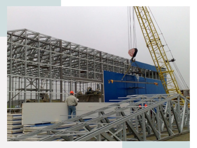 Монтаж ангаров в Великом Новгороде