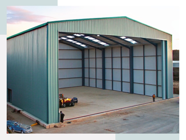 Строительство ангаров в Великом Новгороде