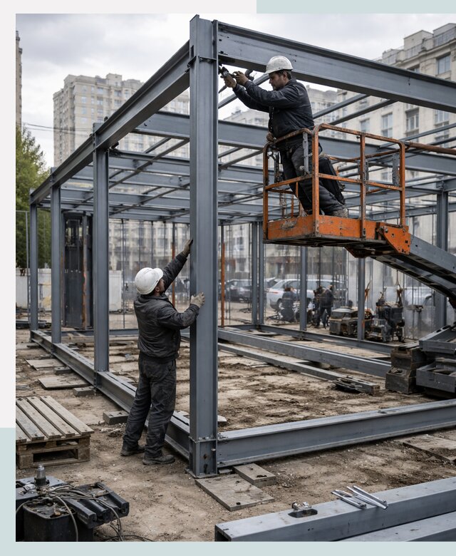 Строительство и монтаж торговых павильонов под ключ в Великом Новгороде